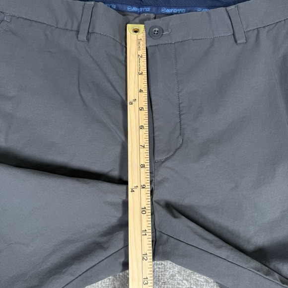 Vineyard Vines Pants Mens 38x30 Dark Gray On The Go OTG Performance Stretch Golf - Picture 5 of 6
